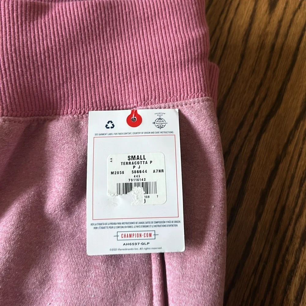 Champion Pink/Terracotta joggers/sweatpants-Small - Picture 2 of 5